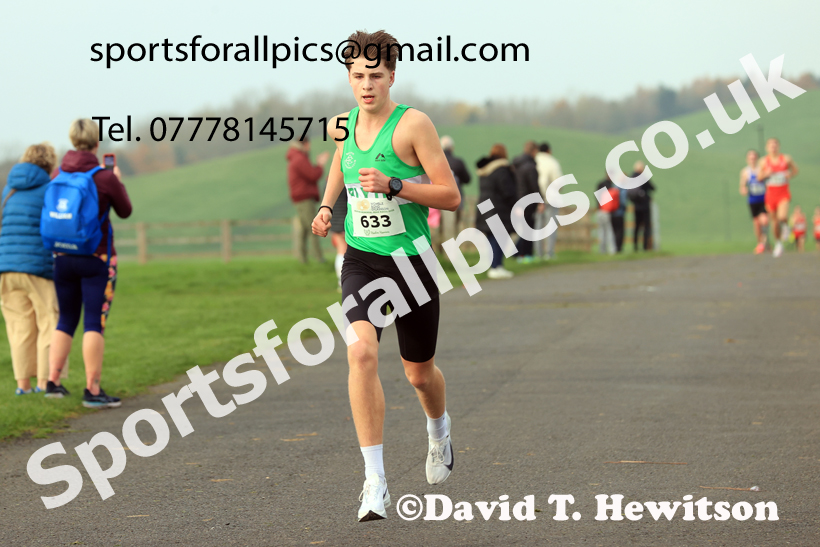 Mens and Womens Under-17s and Under-20s 2025 Heaton Memorial 10k Road Race, Newcastle Town Moor, Sunday, November 9th. Photo: David T. Hewitson/Sports for All Pics